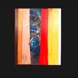 #19 Summer Suite, 2011
Painted Canvas Collage, 24 x 20 inches.
