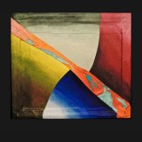 RECONCILIATION, 'Within the Frame’, Suite Two, 2016- 2017,32 x 36 inches,  Acrylics with Canvas Collage